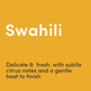 Swahili African Curry Spice Kit. Delicate and fresh, with subtle citrus notes and a gentle heat to finish
