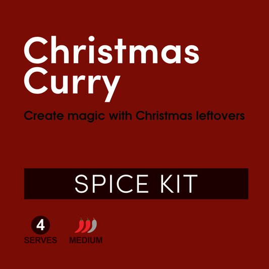 Christmas Curry. Create magic with Christmas dinner leftovers with this easy-to-use Spice Kit