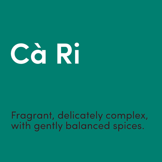 Vietnamese Curry Ca Ri. Fragrant, delicately complex, with gently balanced spices