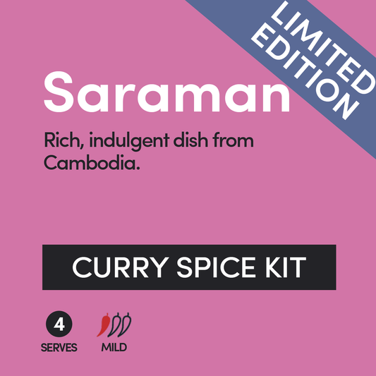 Saraman Cambodian Curry Spice Kit - Limited Edition